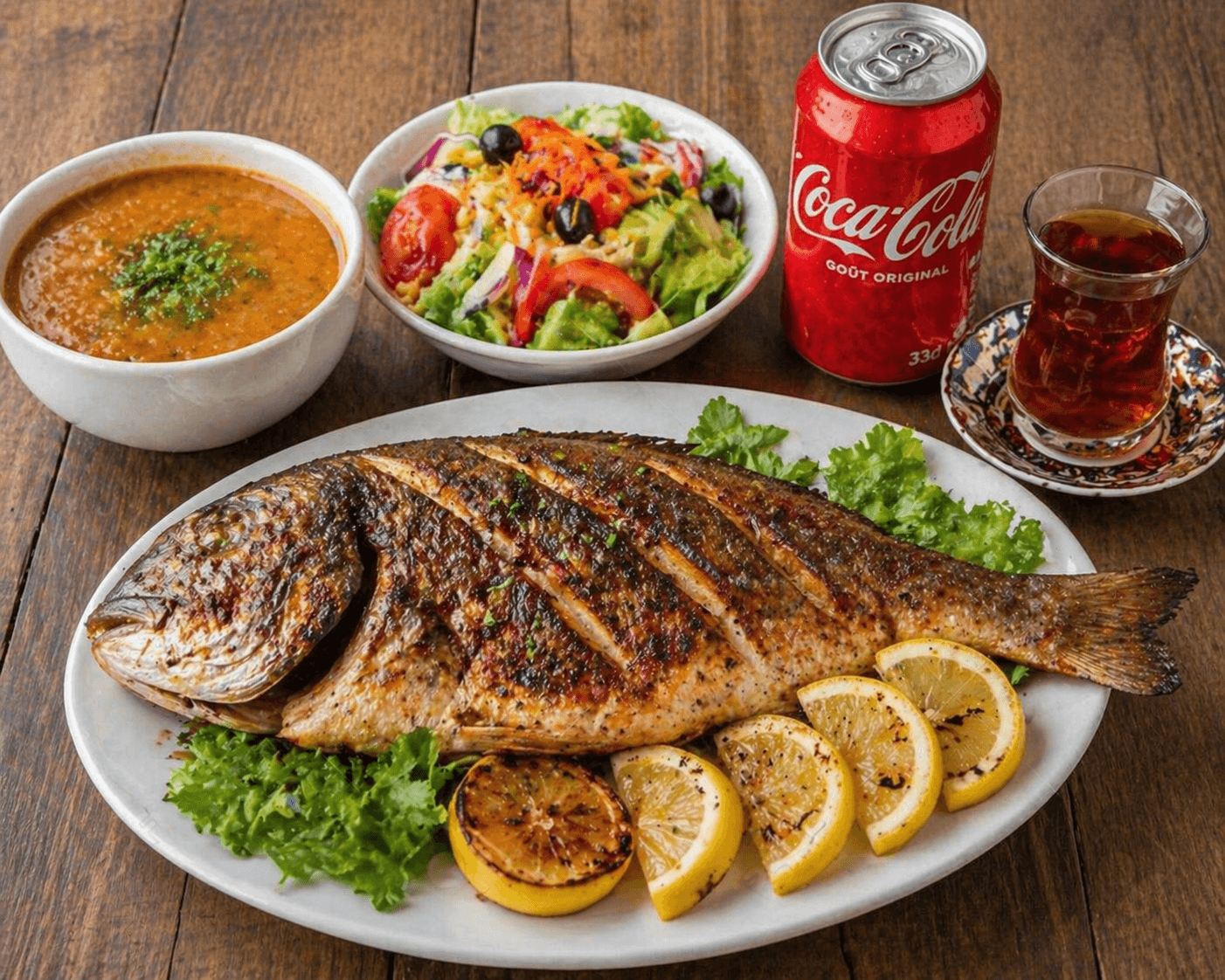 Menu grillades